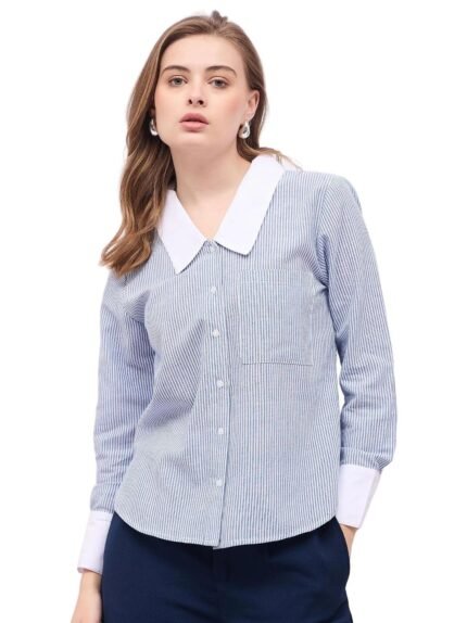 Women Elegant Top | Perfect for Casual & Office Wear | Soft, Breathable Fabric