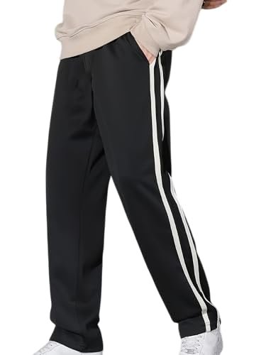 dockstreet Men's/Unisex Open Bottom Drawstring Pure Cotton Stretchable Baggy Jogger Pants