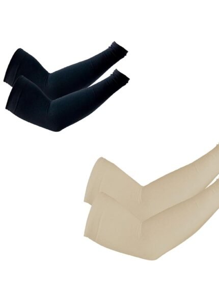 Zibuyu® Sun Protection Arm Sleeves for Men Stylish Combo Bandana Biker Arm Sleeves for Men Hand Sleeves for Cycling, Basketball, Football, Golf, Cricket, Outdoor Sports