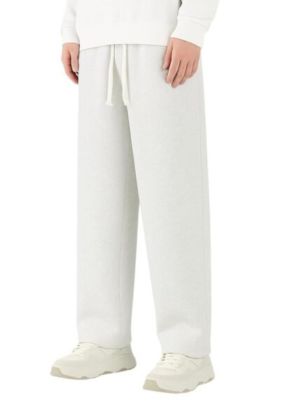 dockstreet relaxxed fit Long Length Trouser Style Drawstring Lounge Trousers for Men/Trending Style, Relaxed Casual Pants for Men