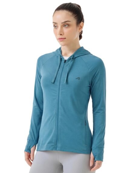 Boldfit Sunscreen Jacket For Women UPF 50+ UV Protection Jacket For Woman For Sun Protection Jackets Stylish Full Sleeve All Weather Wear Jackets