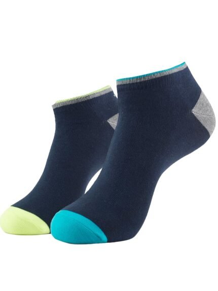 Jockey 7052 Men's Compact Cotton Stretch Low Show Modern Socks With Stay Fresh Treatment (Pack of 2)