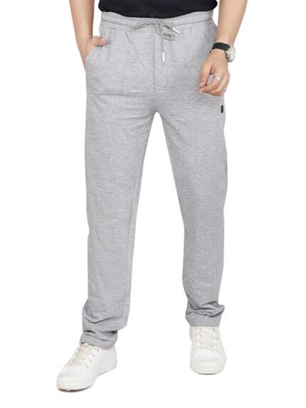 Men's Cotton Jogger Sweatpants | Light Grey | Drawstring Waist | Casual Athletic Pants | with Pockets