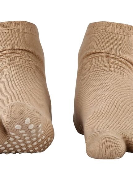 NOFALL Ankle Length Cotton Socks for Women, Ideal for Walking, Jogging, Yoga, Office and Home, Suitable for Daily Use (Pack of 1)